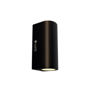 Đèn gắn tường ngoài trời bán nguyệt 2x5W