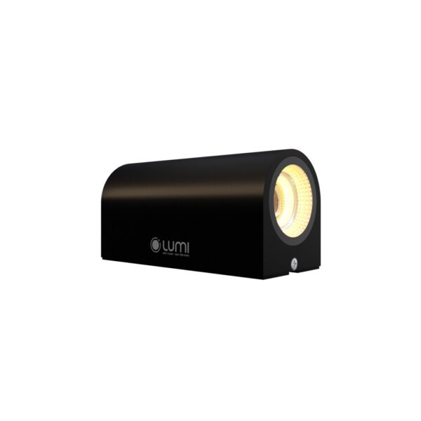 Đèn gắn tường ngoài trời bán nguyệt 2x5W - Ảnh 2
