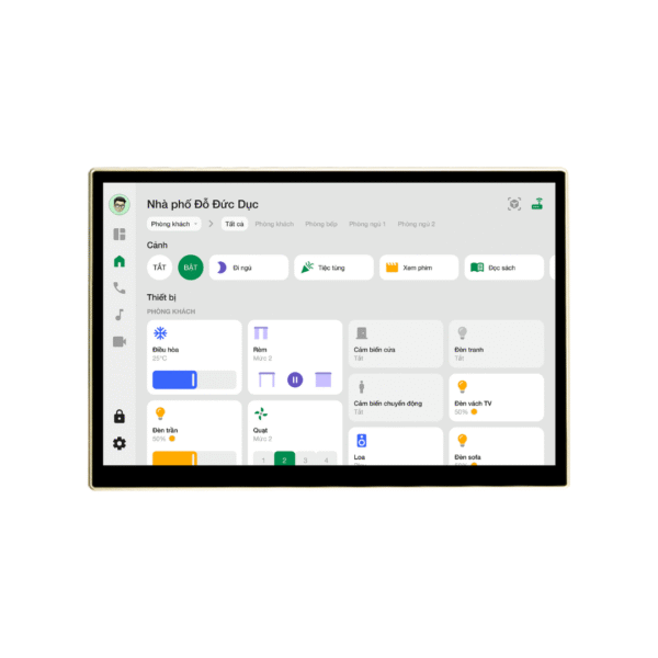 Màn hình đa nhiệm Wallpad Lumi