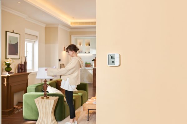 Cảm biến nhiệt độ & độ ẩm thông minh Aqara W100 - Ảnh 4